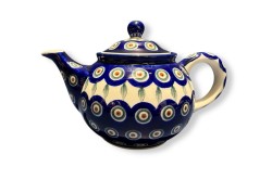 264 Bunzlau Theepot 0,9L 54X Green Stripes 264 Bunzlau Theepot 0,9L